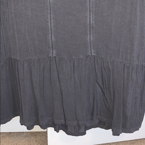 American Eagle Soft & Sexy top charcoal grey Small - Picture 3 of 3